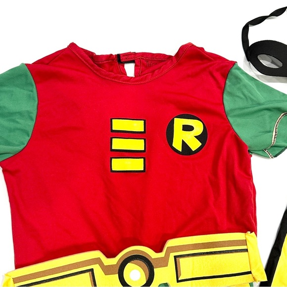 Rubie's Teen Titans Go! Robin 4pc Halloween Cosplay Costume - Picture 6 of 13